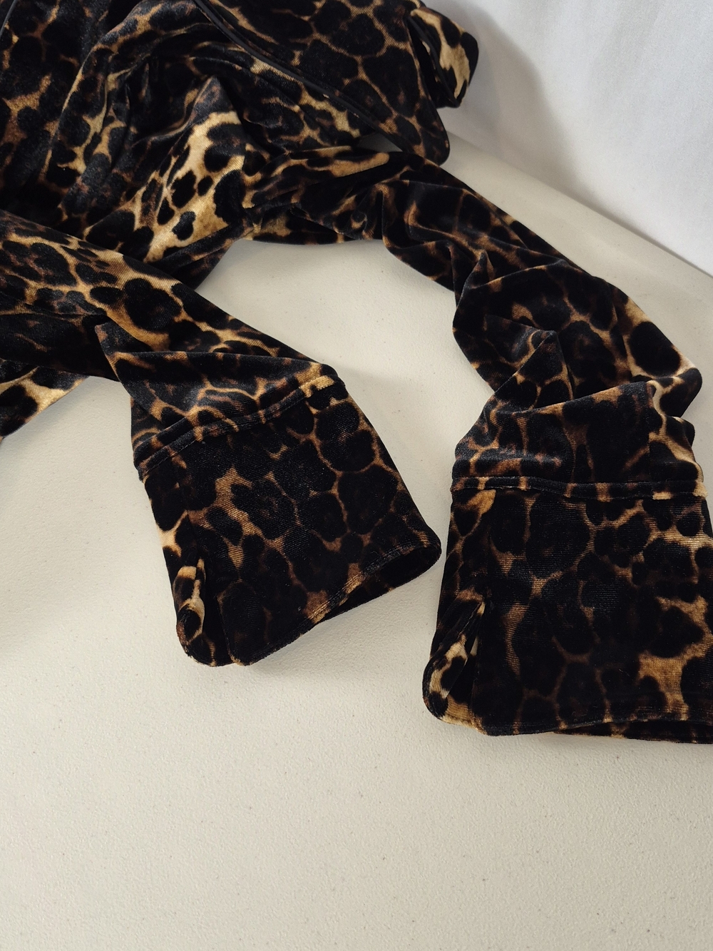 Design Today's by Song & Sung Vintage (Med) Velvet Leopard Blazer Modern Size XS - Picture 11 of 16